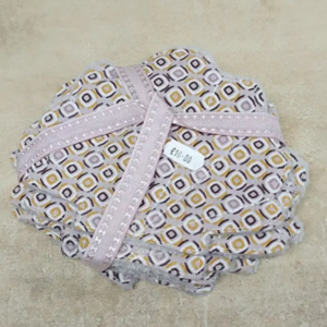 lot de lingettes démaquillante upcycling tissu coton et éponge bambou