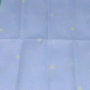 Toile à Broder féérique étoile – 100% Coton avec Design Unique