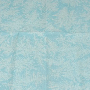 Toile à Broder marbré bleu blanc – 100% Coton avec Design Unique