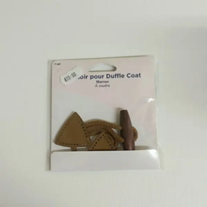 Fermoir pour Duffle-Coat – Noir ou Marron