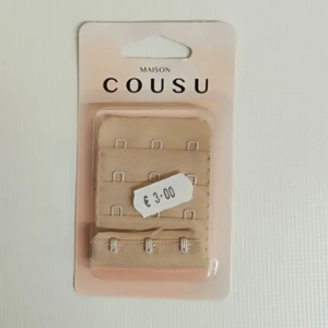 Rallonge Attache de Soutien-Gorge Ajustable (50 mm, 3 Crochets)