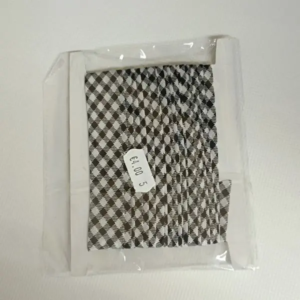 Biais de Couture Vichy Noir et Blanc – 5 m