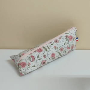 Trousse Berlingo XL roses – Idéale pour Écoliers, Étudiants et Maquillage (1)