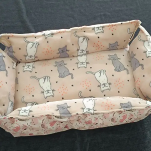 canapé résersible en coton et polaire 