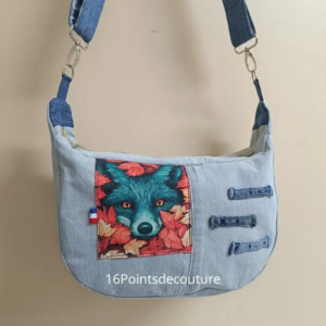 Sac demi-lune Luna – Version Renard