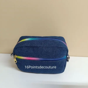 Trousse Anaïs en jean recyclé